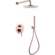 Душевая система Abber Wasser Kreis AF8118RG Розовое золото Душевая система Abber Wasser Kreis AF8118RG Розовое золото