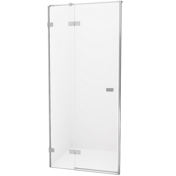Душевая дверь New Trendy Avexa Chrome 120 L EXK-1449 профиль Хром стекло прозрачное