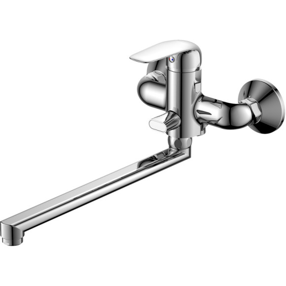 Смеситель для ванны Orange Iris M41-211cr универсальный Хром Смеситель для ванны Orange Iris M41-211cr универсальный Хром