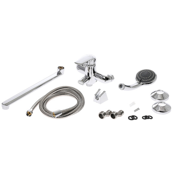 Смеситель для ванны Orange Iris M41-211cr универсальный Хром Смеситель для ванны Orange Iris M41-211cr универсальный Хром