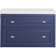 Тумба под раковину ASB-Woodline Кастелло 100 12060 подвесная Пейна (Синий)