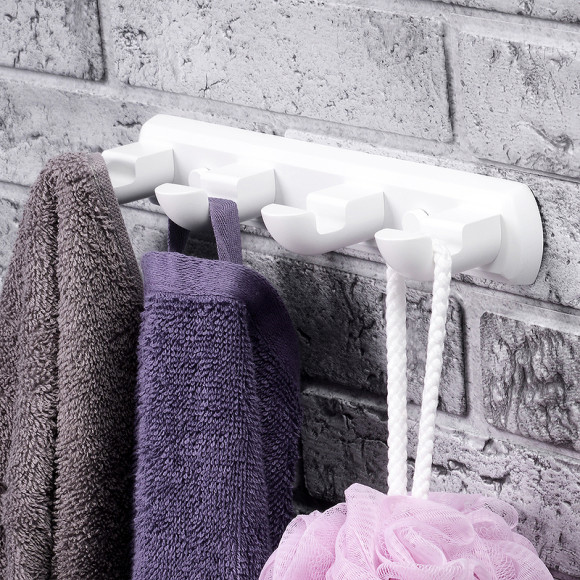 Вешалка для полотенец WasserKRAFT Kammel K-8374W Белая матовая Вешалка для полотенец WasserKRAFT Kammel K-8374W Белая матовая