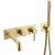Смеситель для ванны Boheme Uno 464-3-MG Золото матовое