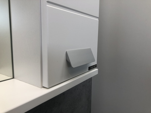 Зеркало со шкафом Comforty Модена М-60 00-00001639 Белое матовое Зеркало со шкафом Comforty Модена М-60 00-00001639 Белое матовое