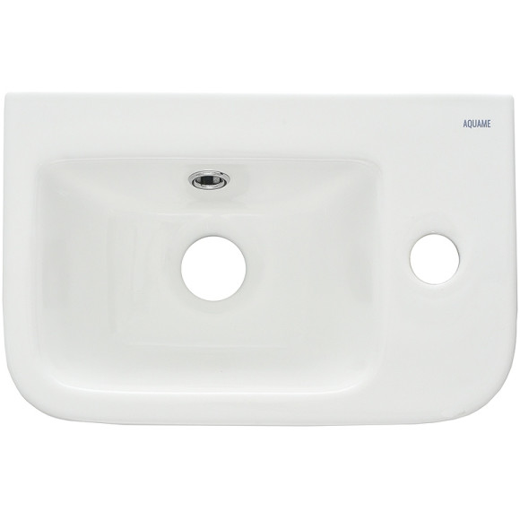 Раковина AQUAme 38 R AQM5006R Белая глянцевая Раковина AQUAme 38 R AQM5006R Белая глянцевая