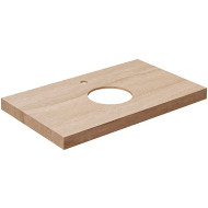 Столешница под раковину Kerama Marazzi Canaletto Риальто 80 CN80.SG560420R Бежевая матовая