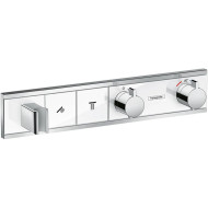 Смеситель для душа Hansgrohe RainSelect 15355400 с термостатом Белый Хром