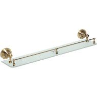 Стеклянная полка Bemeta Retro bronze 144102267 Бронза Стеклянная полка Bemeta Retro bronze 144102267 Бронза