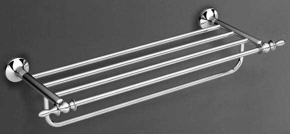 Полка для полотенец Art&Max Bohemia AM-E-4222-Cr Хром