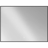 Зеркало Vincea 100 VLM-3VN100B с подсветкой Черное с сенсорным выключателем и диммером