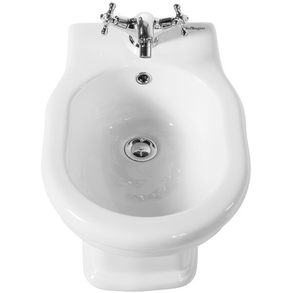 Биде BelBagno Boheme BB115BH подвесное Белое Биде BelBagno Boheme BB115BH подвесное Белое