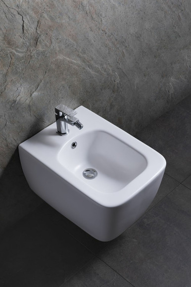 Биде Allen Brau Liberty 2 4.33010.21 подвесное Белое матовое