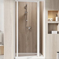 Душевая дверь Ravak Supernova SDOP-90 03V70100Z1 профиль Белый стекло Transparent