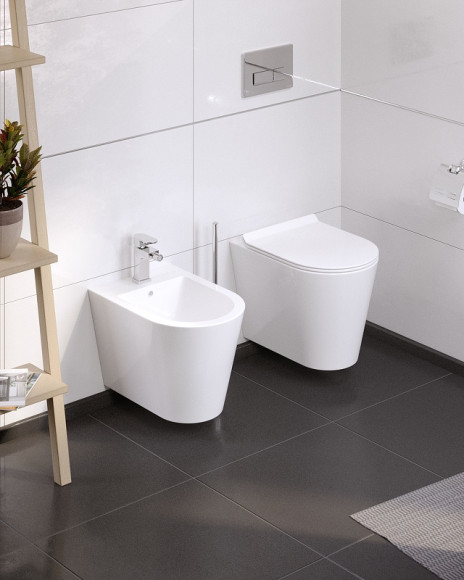 Биде Koller Pool Orion OR-0515-B подвесное Белое Биде Koller Pool Orion OR-0515-B подвесное Белое