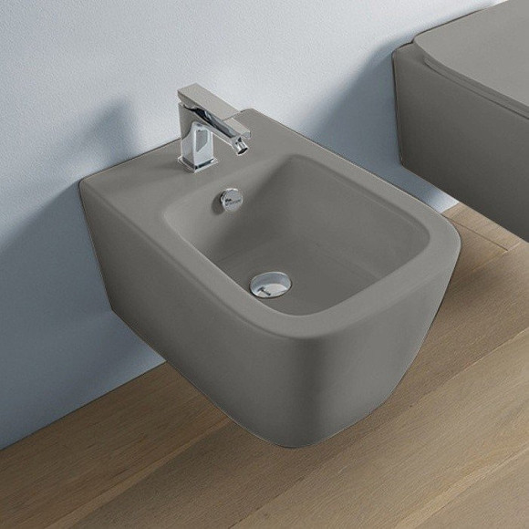 Биде Artceram A16 ASB001 15 00 подвесное Grigio oliva