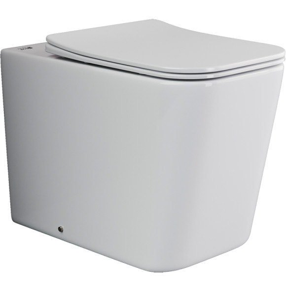 Унитаз Ceramicanova Cubic CN1809 приставной с сиденьем Микролифт