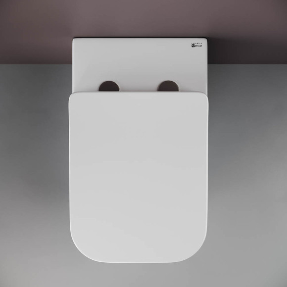 Унитаз Ceramicanova Cubic CN1809 приставной с сиденьем Микролифт Унитаз Ceramicanova Cubic CN1809 приставной с сиденьем Микролифт