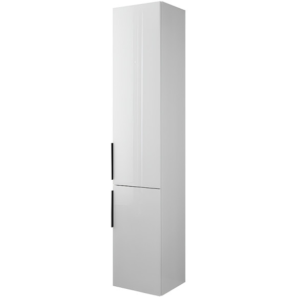 Шкаф пенал Burgbad Eqio 35 R HSFB 035R F2009 подвесной Белый глянец