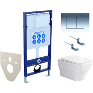 Комплект унитаза с инсталляцией Aquatek Set Aquatek Амадео-010 4в1 с сиденьем Микролифт и клавишей смыва Хром глянцевый Комплект унитаза с инсталляцией Aquatek Set Aquatek Амадео-010 4в1 с сиденьем Микролифт и клавишей смыва Хром глянцевый