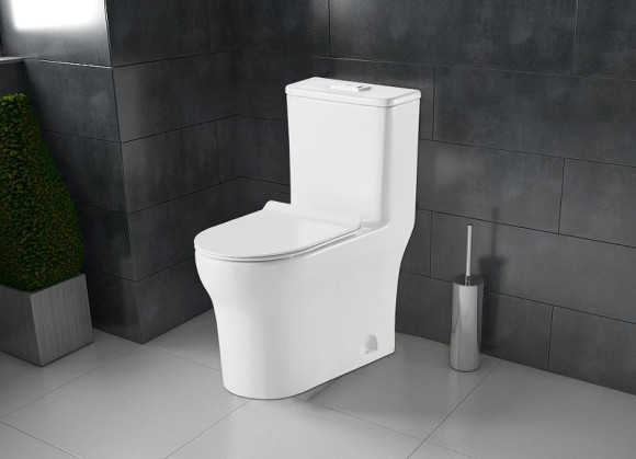 Унитаз моноблок Azario Sinto AZ-1098 с бачком и сиденьем Микролифт Унитаз моноблок Azario Sinto AZ-1098 с бачком и сиденьем Микролифт