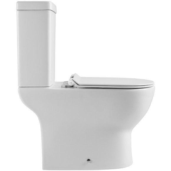 Унитаз компакт Agger AT03000 с бачком и сиденьем Микролифт Унитаз компакт Agger AT03000 с бачком и сиденьем Микролифт