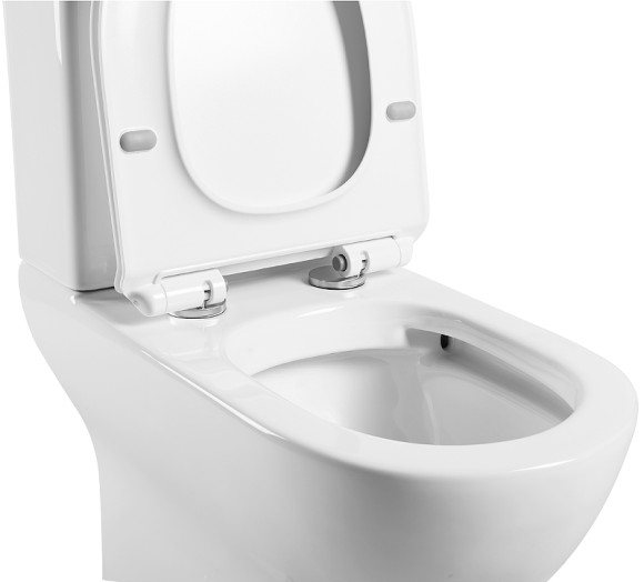 Унитаз компакт Agger AT03000 с бачком и сиденьем Микролифт Унитаз компакт Agger AT03000 с бачком и сиденьем Микролифт