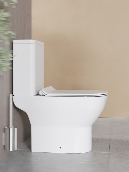 Унитаз компакт Agger AT03000 с бачком и сиденьем Микролифт Унитаз компакт Agger AT03000 с бачком и сиденьем Микролифт