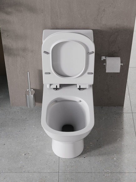 Унитаз компакт Agger AT03000 с бачком и сиденьем Микролифт Унитаз компакт Agger AT03000 с бачком и сиденьем Микролифт