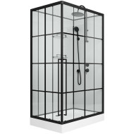 Душевая кабина Niagara Standart 100x80 R ST100/80/15QR/KL/BKT без гидромассажа Душевая кабина Niagara Standart 100x80 R ST100/80/15QR/KL/BKT без гидромассажа