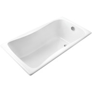 Чугунная ванна Jacob Delafon Blis 170x75 E6D902-00 с антискользящим покрытием