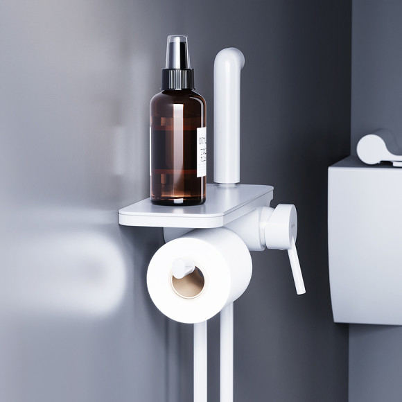 Гигиенический душ со смесителем Damixa Jupiter 773500200 Белый матовый