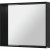 Зеркало Allen Brau Reality 90 1.32019.BB с подсветкой Черный браш с сенсорным выключателем