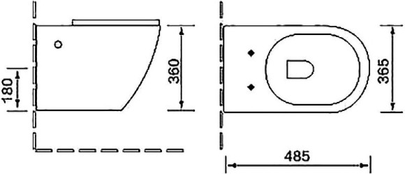 Комплект унитаза с инсталляцией SantiLine SL-5005+SL-01 с сиденьем Микролифт и клавишей смыва Хром Комплект унитаза с инсталляцией SantiLine SL-5005+SL-01 с сиденьем Микролифт и клавишей смыва Хром