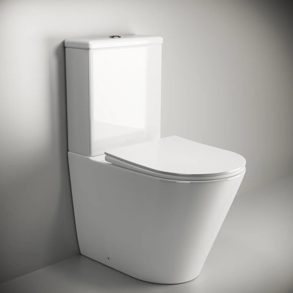 Унитаз компакт Ceramicanova Highlight CN1802 с бачком и сиденьем Микролифт