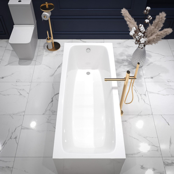 Акриловая ванна Corpa Nera Vasari 170x70 CN05013WH без гидромассажа