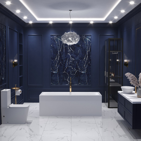 Акриловая ванна Corpa Nera Vasari 170x70 CN05013WH без гидромассажа