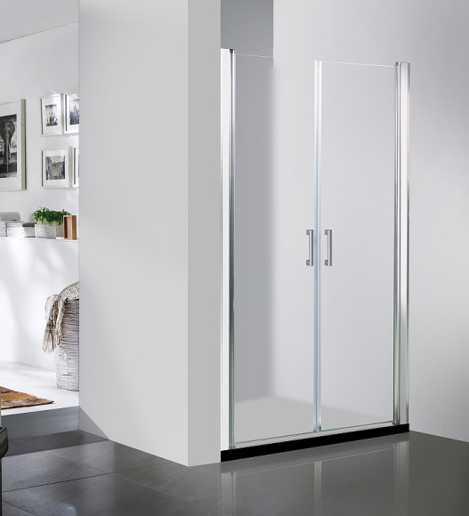 Душевая дверь в нишу River Suez 60 МТ 10000006432 профиль Матовый хром стекло матовое