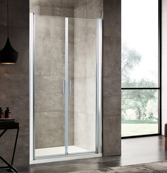 Душевая дверь в нишу River Suez 60 МТ 10000006432 профиль Матовый хром стекло матовое