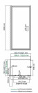 Душевой уголок WasserKRAFT Salm 100x80 27I17 профиль Хром стекло прозрачное