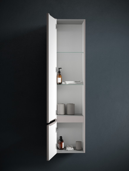 Шкаф пенал Sancos Very 35 L PVR35LSM подвесной Doha Soft