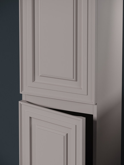 Шкаф пенал Sancos Very 35 L PVR35LSM подвесной Doha Soft