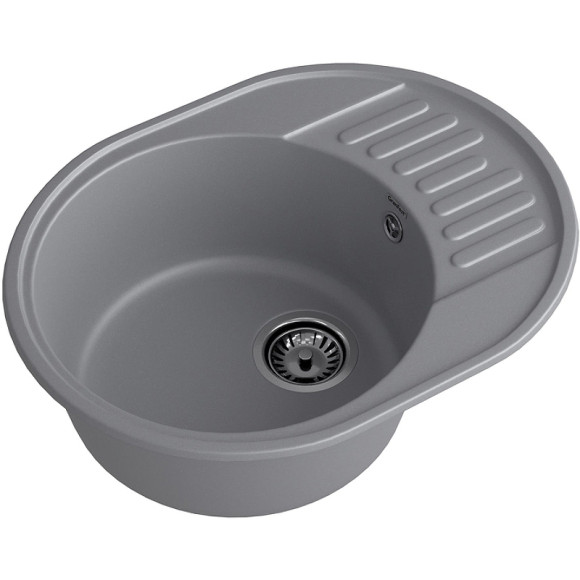Кухонная мойка GranFest Quarz GF-Z58 Темно-серая Кухонная мойка GranFest Quarz GF-Z58 Темно-серая