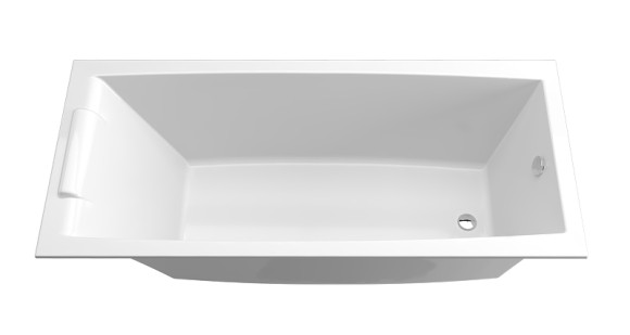 Акриловая ванна Marka One Aelita 170х75 Slim 01ае1775слим без гидромассажа