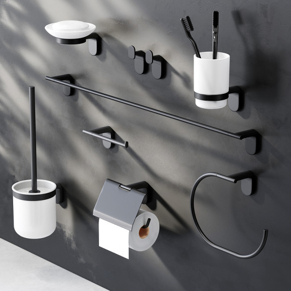 Полотенцедержатель AM.PM X-Joy A8434422 Черный матовый Полотенцедержатель AM.PM X-Joy A8434422 Черный матовый