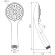 Ручной душ Milardo Hand Shower 3F 3803F87M18 Хром Ручной душ Milardo Hand Shower 3F 3803F87M18 Хром