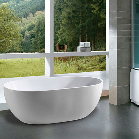 Акриловая ванна Swedbe Vita 170x80 8815 без гидромассажа Акриловая ванна Swedbe Vita 170x80 8815 без гидромассажа