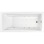 Акриловая ванна Whitecross Palace 180х80 0104.180080.100.RELAX.GL с гидромассажем
