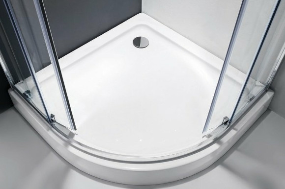 Душевой уголок Cezares Molveno 130x100 MOLVENO-RH-2-130/100-C-Cr-IV профиль Хром стекло прозрачное