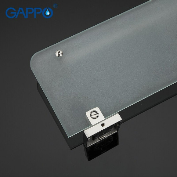 Стеклянная полка Gappo G17 G1707 Сатин