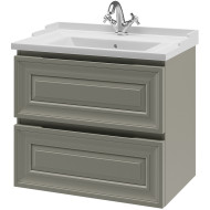 Тумба под раковину Caprigo Ponza 70 13520-030.000.00.20 подвесная Серая матовая